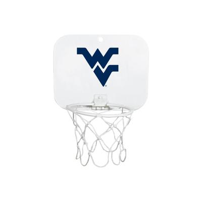 West Virginia Basketball Hoop with Foam Ball