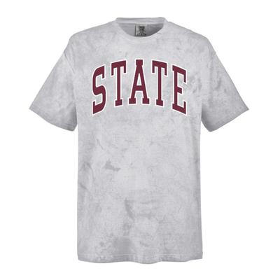 Mississippi State Summit Big Outline Arch State Comfort Colors Tee