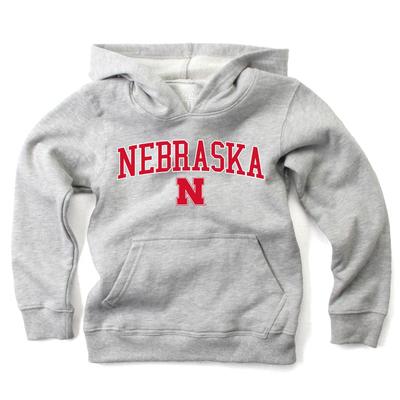 Nebraska Kids Hood Arch Logo