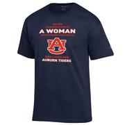  Auburn Champion Women's Knows And Loves Football Tee