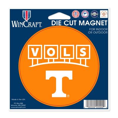 Tennessee Vols Fan Die Cut Magnet