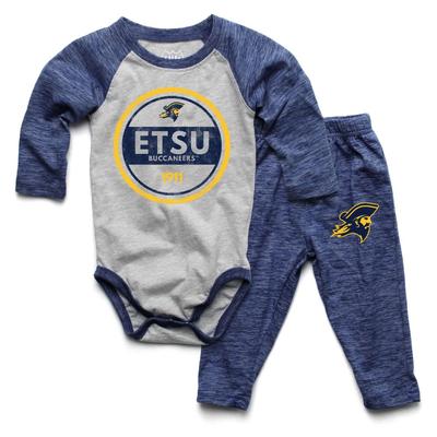 ETSU Infant Onesie and Pant Set