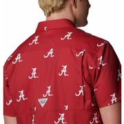 Alabama Columbia Men's Super Slack Tide Printed Shirt