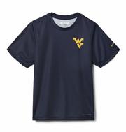 West Virginia YOUTH Columbia Terminal Tackle Tee