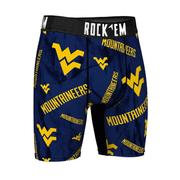 West Virginia All Over Print Boxer Brief