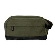 Florida Zep-Pro Olive Waxed Canvas Toiletry Case