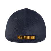 West Virginia Nike L91 Swoosh Mesh Flex Fit Cap