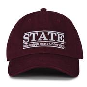 Mississippi State The Game Bar Twill Adjustable Cap