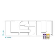 LSU Lawn Stencil Kit