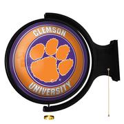 Clemson Rotating Lighted Wall Sign
