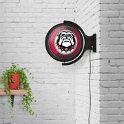 Georgia Bulldogs Rotating Lighted Wall Sign