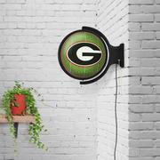 Georgia Football Rotating Lighted Wall Sign