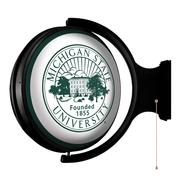 Michigan State University Seal Rotating Lighted Wall Sign