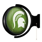 Michigan State Football Rotating Lighted Wall Sign