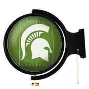 Michigan State Football Rotating Lighted Wall Sign
