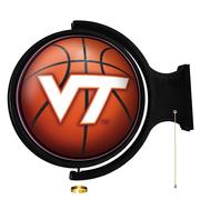 Virginia Tech Basketball Rotating Lighted Wall Sign