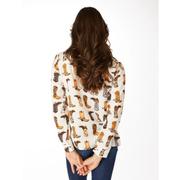 Tennessee Stewart Simmons Boots Button Up Long Sleeve Blouse